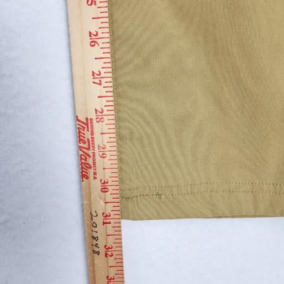 Orvis Pants Mens 38X32 Tan Straight Leg Cargo Water Resistant Stretch Outdoor - Picture 5 of 12